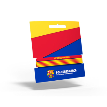 FC Barcelona gumový náramek 2pack Seneyra