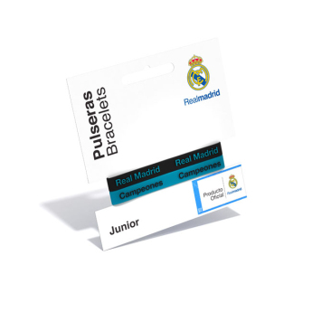 Real Madrid dětský gumový náramek 2pack Dark
