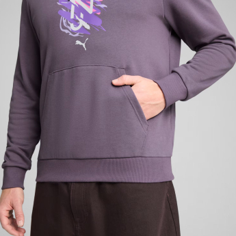 Neymar Jr pánská mikina s kapucí NEYMAR JR Creativity purple