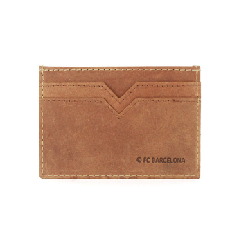 FC Barcelona pouzdro na karty brown