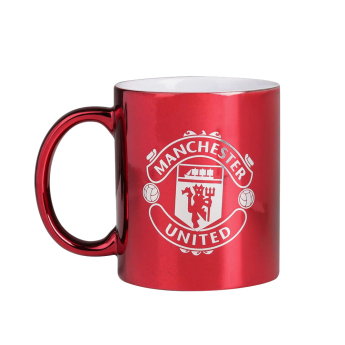 Manchester United hrníček Metalic
