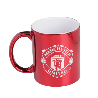 Manchester United hrníček Metalic