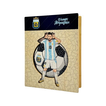 Fotbalové reprezentace dřevěné puzzle Argentina Messi 270 pcs