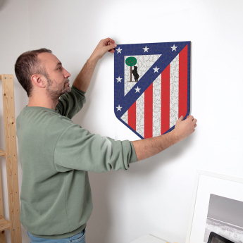 Atletico Madrid dřevěné puzzle Crest 150 pcs