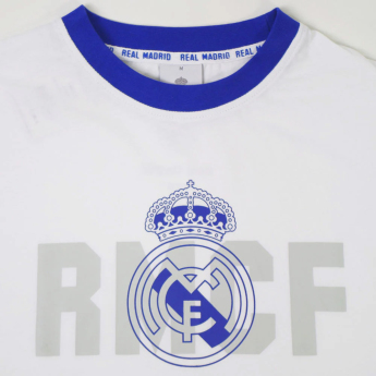 Real Madrid dětské pyžamo long white