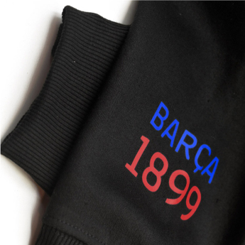 FC Barcelona pánská mikina s kapucí Eblack