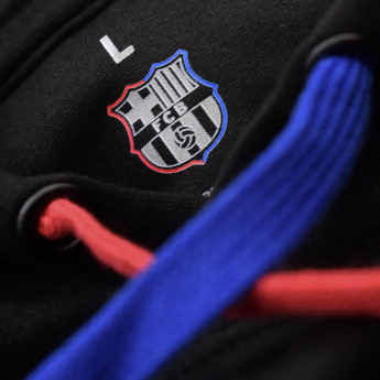 FC Barcelona pánská mikina s kapucí Eblack