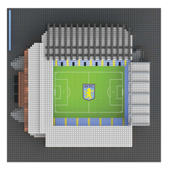 Aston Villa stavebnice 3D Maxi Stadium 3151 pcs