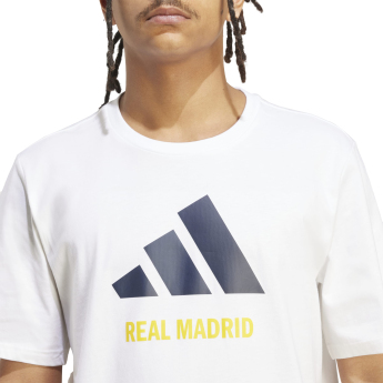 Real Madrid pánské tričko Seasonal Graphic white
