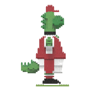 FC Arsenal stavebnice Mascot Gunnersaurus 1174 pcs