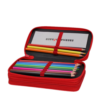 Bayern Mnichov dvojitý penál full red