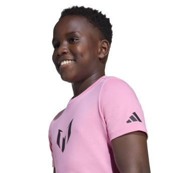 Lionel Messi dětské tričko MESSI 10 pink