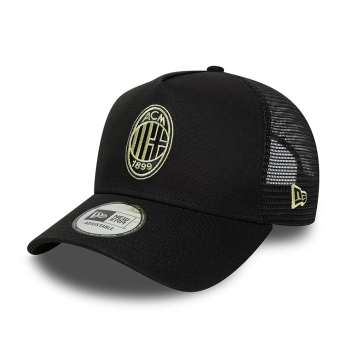 AC Milan čepice baseballová kšiltovka 9Forty Trucker E-Frame black
