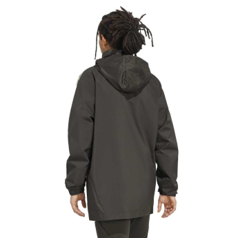 Real Madrid pánská bunda s kapucí Allweather grey