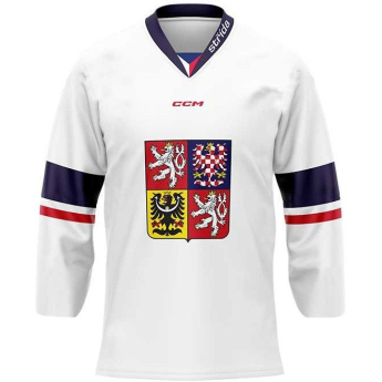 Hokejové reprezentace hokejový dres Czech republic Roman Červenka #10 CCM Fandres replica white 2023/2024