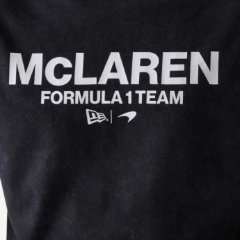 Mclaren Honda pánské tričko NE wordmark balck F1 Team 2025