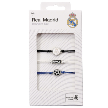 Real Madrid sada 3 náramků Friendship Bracelet