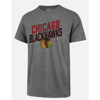 Chicago Blackhawks pánské tričko 47 Established Club gray