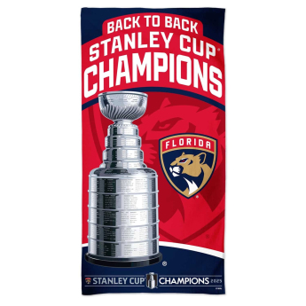 Florida Panthers osuška 2025 Stanley Cup Champions Locker Room Back to Back Celebration