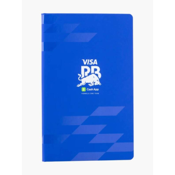 Visa Cash App RB poznámkový bloček Logo blue F1 Team 2025