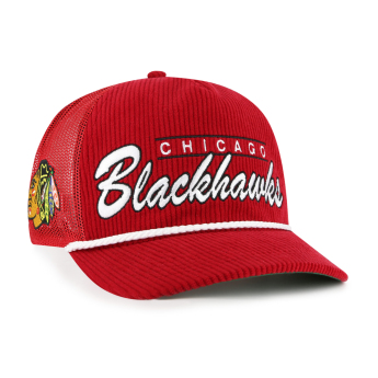Chicago Blackhawks čepice baseballová kšiltovka Double Header Mesh 47 HITCH RF red