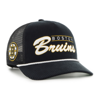 Boston Bruins čepice baseballová kšiltovka Double Header Mesh 47 HITCH RF black