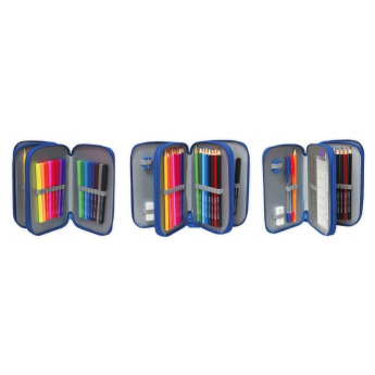 Real Madrid trojitý penál full Plumier