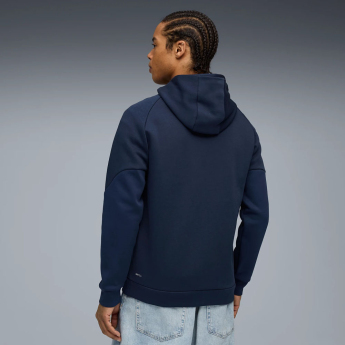 Manchester City pánská mikina s kapucí Pumatech navy