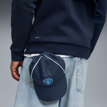 Manchester City pánská mikina s kapucí Pumatech navy