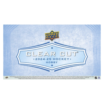 NHL boxy hokejové karty NHL 2024-25 Upper Deck Clear Cut Hobby Box