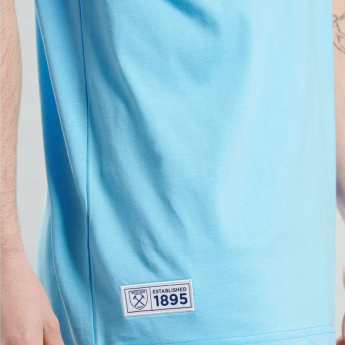 West Ham United pánské tričko Graphic blue