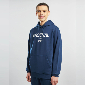 FC Arsenal pánská mikina s kapucí Logo navy