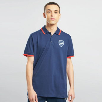 FC Arsenal pánské polo tričko Logo Tipped navy