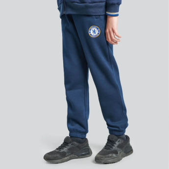 FC Chelsea dětské tepláky Joggers navy