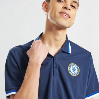 FC Chelsea pánské polo tričko Tipped navy