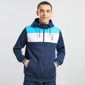 Tottenham Hotspur pánská mikina s kapucí Full Zip colour