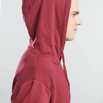 West Ham United pánská mikina s kapucí Crest claret