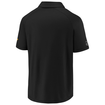 Pittsburgh Penguins pánské polo tričko Authentic Rinkside Performance black
