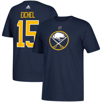 Buffalo Sabres pánské tričko navy #15 Jack Eichel