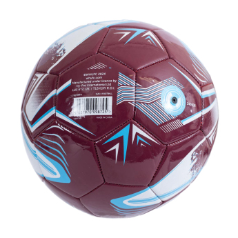West Ham United fotbalový mini míč Turbine - size 1