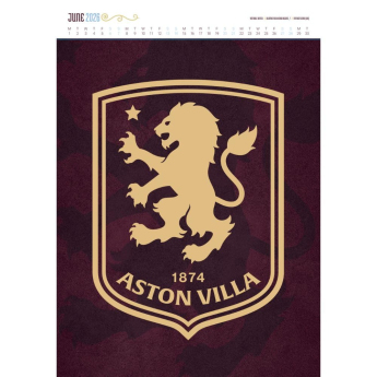 Aston Villa kalendář Deluxe 2026
