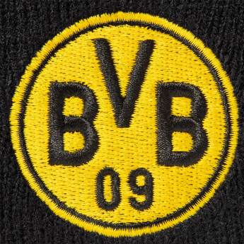 Borussia Dortmund dětská zimní čepice Logo black