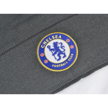 FC Chelsea zimní čepice Bobble grey