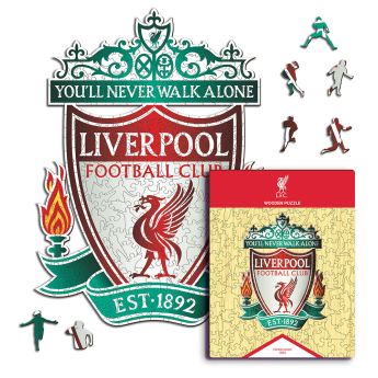 FC Liverpool dřevěné puzzle Crest 270 pcs