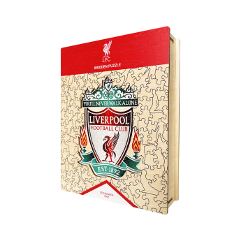FC Liverpool dřevěné puzzle Crest 500 pcs