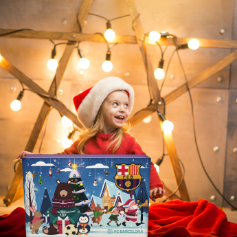 FC Barcelona adventní kalendář Christmas