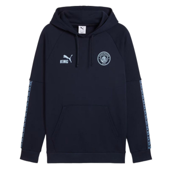 Manchester City pánská mikina s kapucí King navy