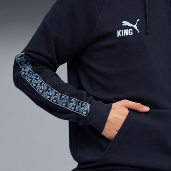 Manchester City pánská mikina s kapucí King navy