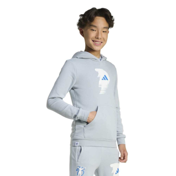 Jude Bellingham dětská mikina s kapucí Light grey