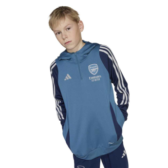 FC Arsenal dětská mikina s kapucí Track blue